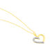 Collier Christine Or Jaune Diamant - Colliers avec pierres Femme | Marc Orian
