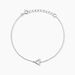 Bracelet Anna Argent Blanc Oxyde De Zirconium - Bracelets fantaisie Femme | Marc Orian