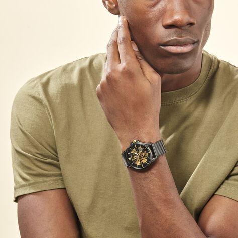 Montre Montignac Noir - Montres automatique Homme | Marc Orian