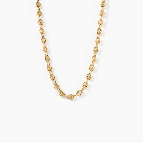 Collier Maille Dami Maille Grain De Cafe Or Jaune - Chaines Homme | Marc Orian