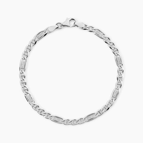 Bracelet Jeremi Argent Blanc - Bracelets fantaisie Homme | Marc Orian