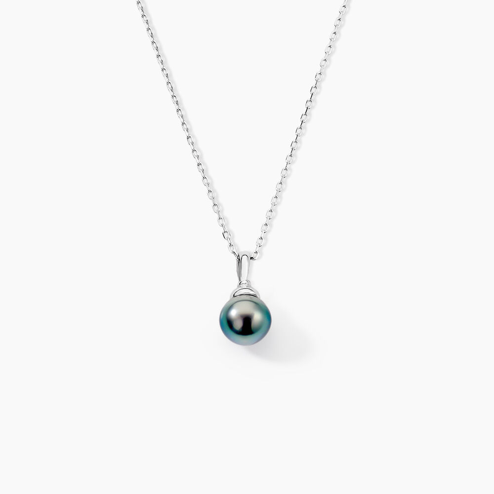 Pendentif Phila Or Blanc Perle De Culture De Tahiti - Pendentifs Femme | Marc Orian