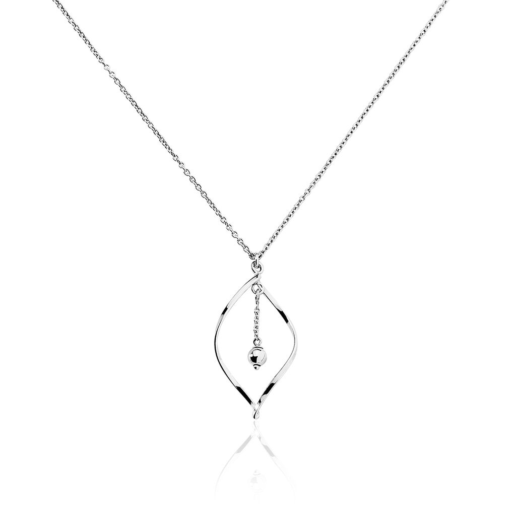 Collier Melaine Argent Blanc - Colliers Femme | Marc Orian