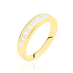 Alliance Giulia Or Jaune Diamant - Alliances avec pierres Femme | Marc Orian