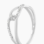 Bague Osanna Or Blanc Diamants - Parures de mariage Femme | Marc Orian