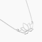 Collier Raia Argent Blanc - Colliers fantaisie Femme | Marc Orian