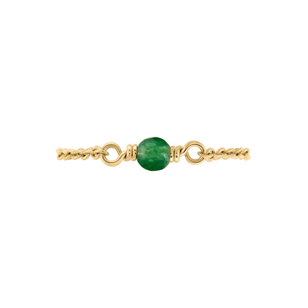 Bague Calliope Plaqué Or Doré Agate - Bagues de promesse Femme | Marc Orian