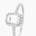 Solitaire Gwenyth Or Blanc Oxyde De Zirconium - Solitaires Femme | Marc Orian
