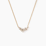 Collier Doline Plaqu&eacute; Or Dor&eacute; Oxyde De Zirconium - Colliers avec pierres Femme | Marc Orian