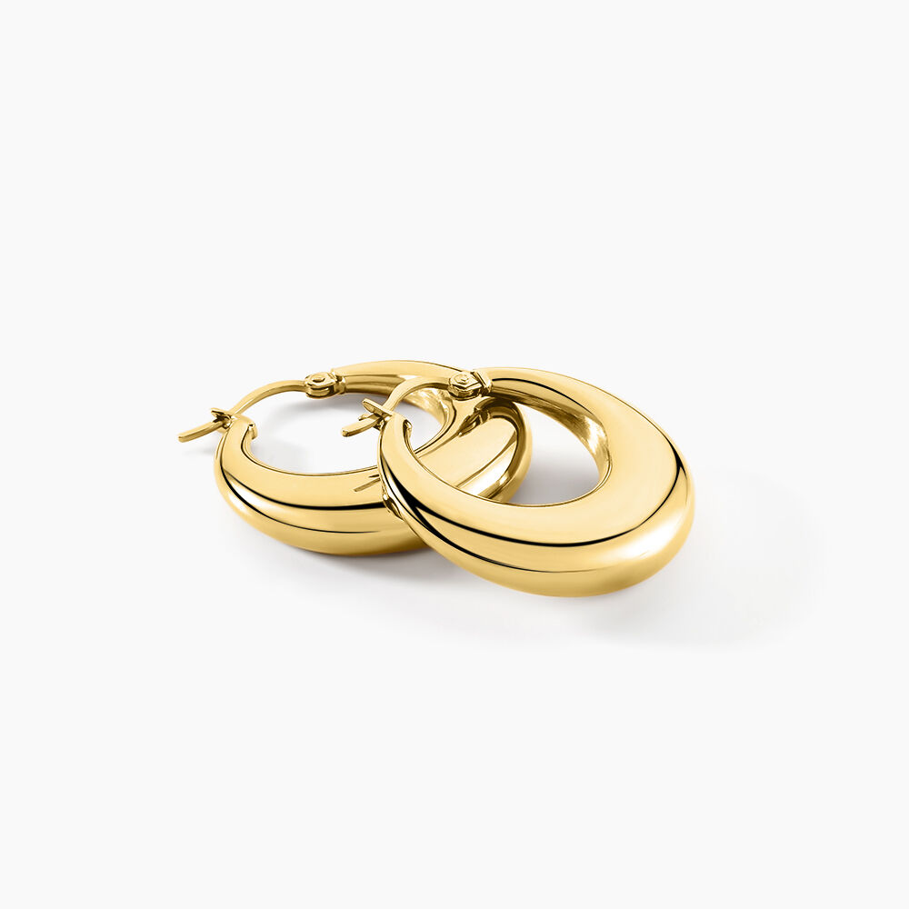 Cr&eacute;oles Creolia Acier Jaune - Cr&eacute;oles Femme | Marc Orian