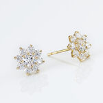 Boucles D'oreilles Or Jaune Darice Oxydes - Pendantes Femme | Marc Orian