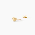 Boucles D'Oreilles Puces Phebe Argent Dor&eacute; A L'Or 750/1000 - Puces Femme | Marc Orian
