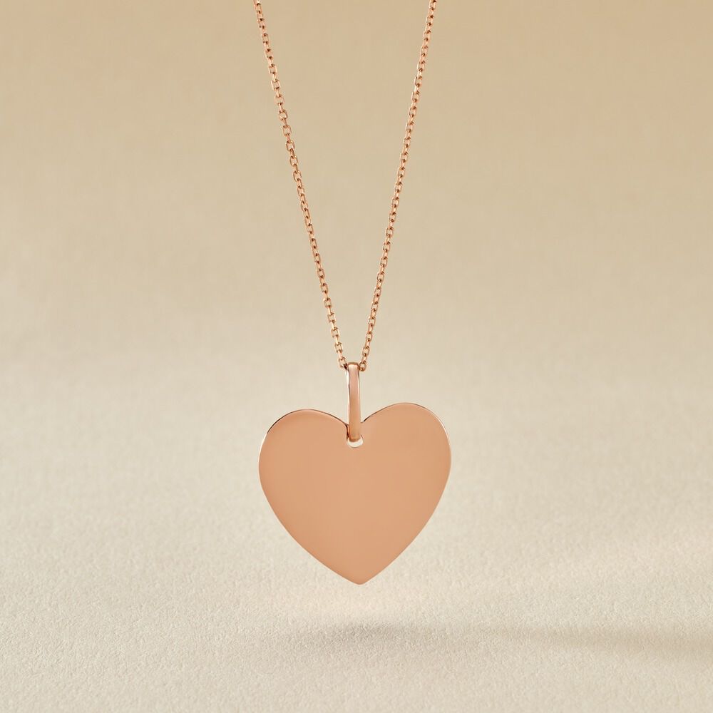 Pendentif Eba Argent Rose - Bijoux personnalis&eacute;s Femme | Marc Orian