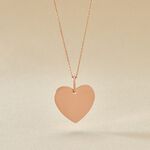 Pendentif Eba Argent Rose - Bijoux personnalis&eacute;s Femme | Marc Orian