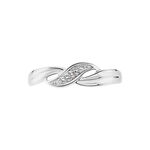 Bague Amayas Or Blanc Diamant - Solitaires Femme | Marc Orian