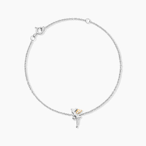 Bracelet Or Jaune Argent Blanc Oxyde De Zirconium - Bracelets cha&icirc;nes Femme | Marc Orian