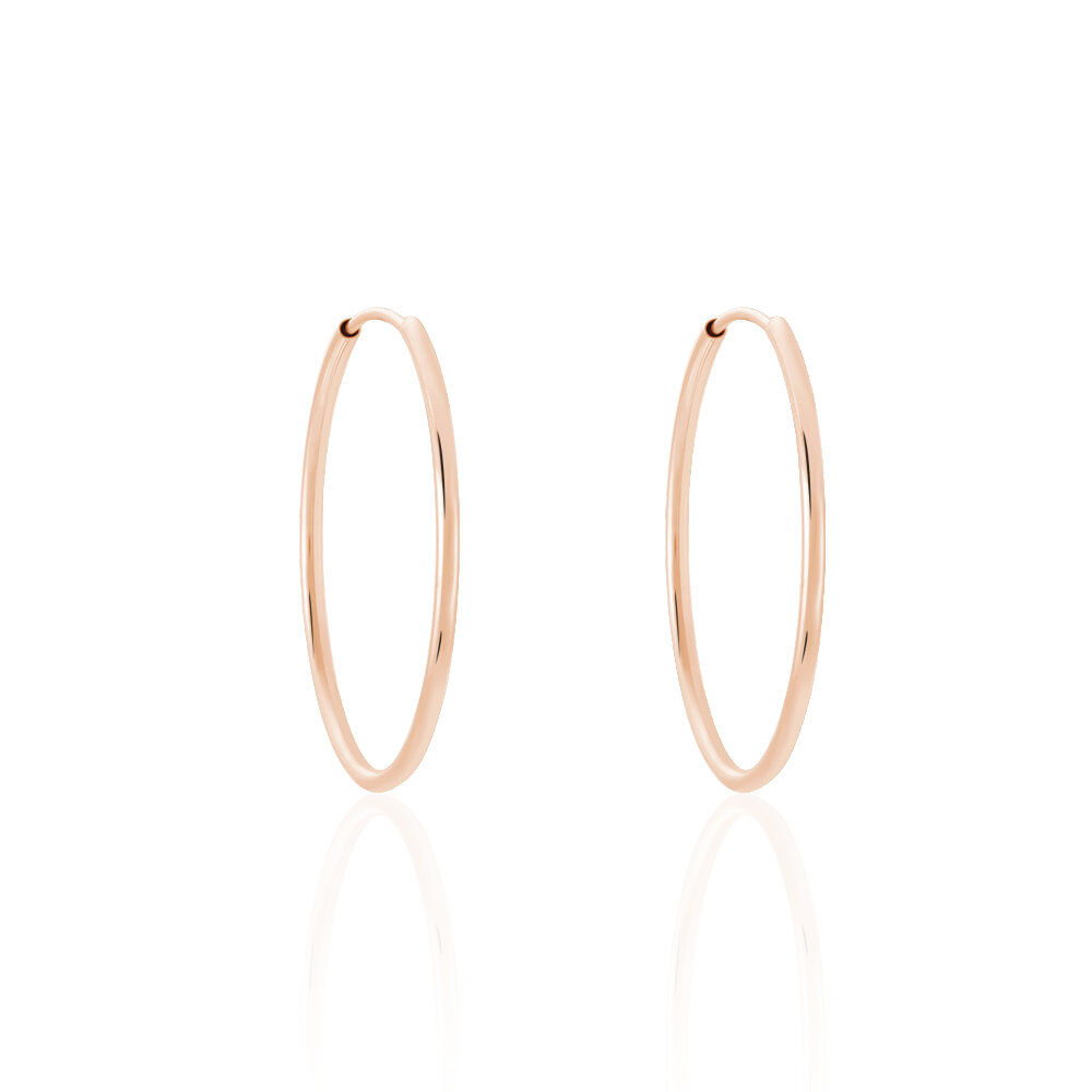 Cr&eacute;oles Dominae Or Rose - Cr&eacute;oles Femme | Marc Orian