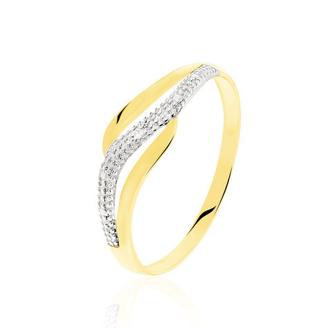 Bague Smeralda Or Bicolore Diamant - Bagues Femme | Marc Orian
