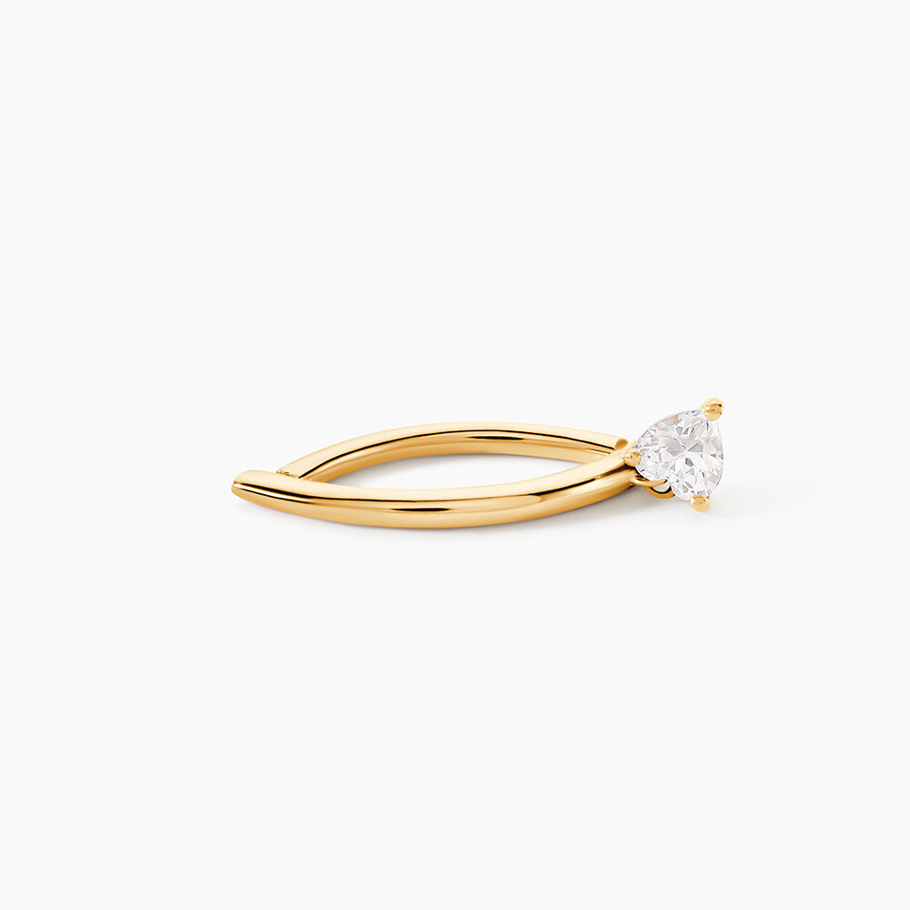 Piercing Albrecht Or Jaune Oxyde De Zirconium - Piercing Nombril Femme | Marc Orian