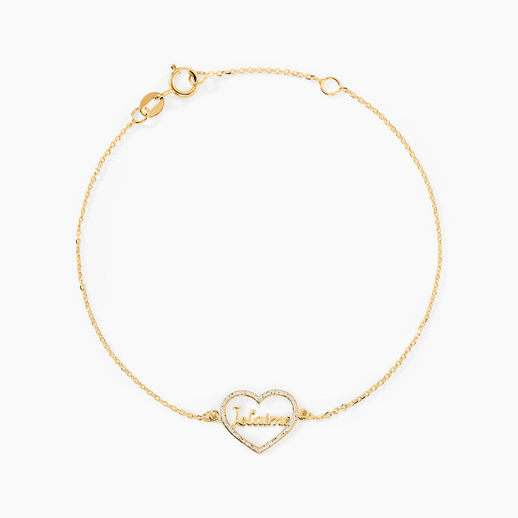Bracelet Or Jaune Valerian - Bracelets cha&icirc;nes Femme | Marc Orian