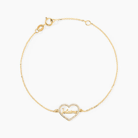 Bracelet Or Jaune Valerian - Bracelets cha&icirc;nes Femme | Marc Orian