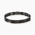 Bracelet Phebus Him Acier Noir - Bracelets cha&icirc;nes Homme | Marc Orian