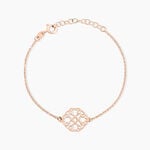 Bracelet Argent Rose Lev - Bracelets fantaisie Femme | Marc Orian