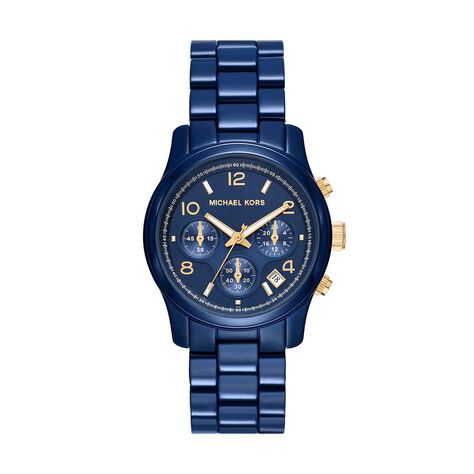 Montre Michael Kors Fossil Runway Bleu - Montres Homme | Marc Orian