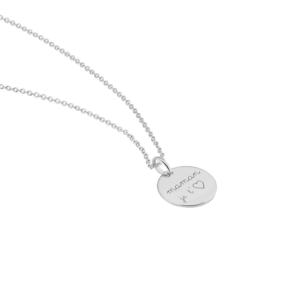 Collier Taissa Argent Blanc - Colliers fantaisie Femme | Marc Orian