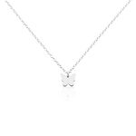 Collier Papilio Argent Blanc - Colliers ras du cou Femme | Marc Orian
