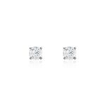 Boucles D'oreilles Puces One Or Jaune Diamants - Boucles d'oreilles mariage Femme | Marc Orian