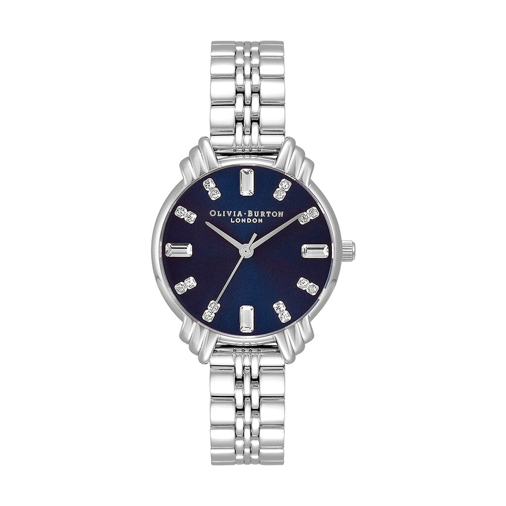 Montre Olivia Burton Art Deco Bleu - Montres étanches Femme | Marc Orian