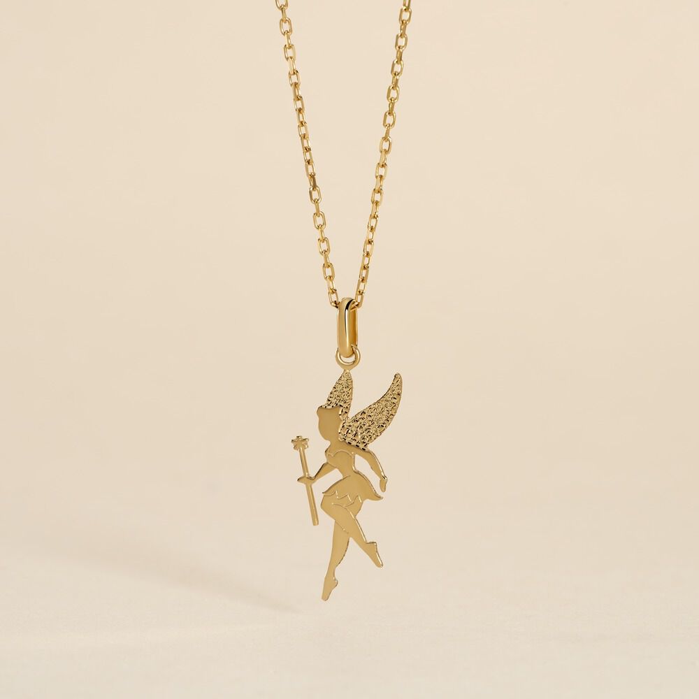 Pendentif Heliciane Fee Or Jaune - Pendentifs Famille | Marc Orian