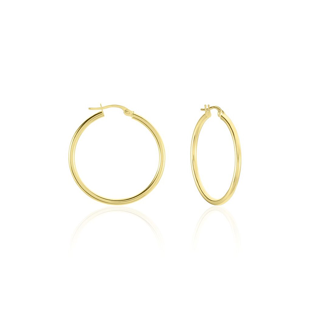 Créoles Verania Or Jaune - Créoles Femme | Marc Orian