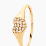 Bague Bomb Lover Or Jaune Oxyde De Zirconium - Bagues de promesse Femme | Marc Orian