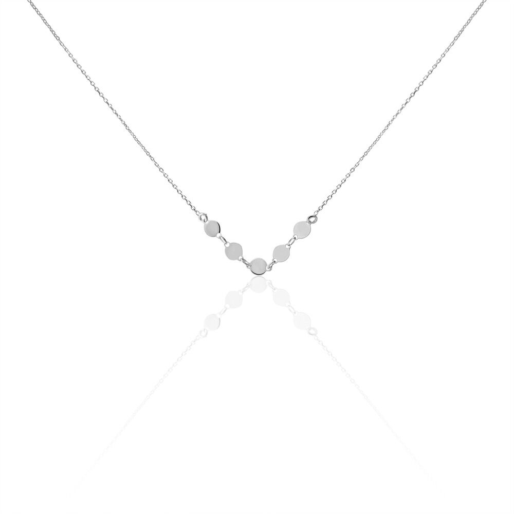 Collier Poenui Argent Blanc - Colliers fantaisie Femme | Marc Orian