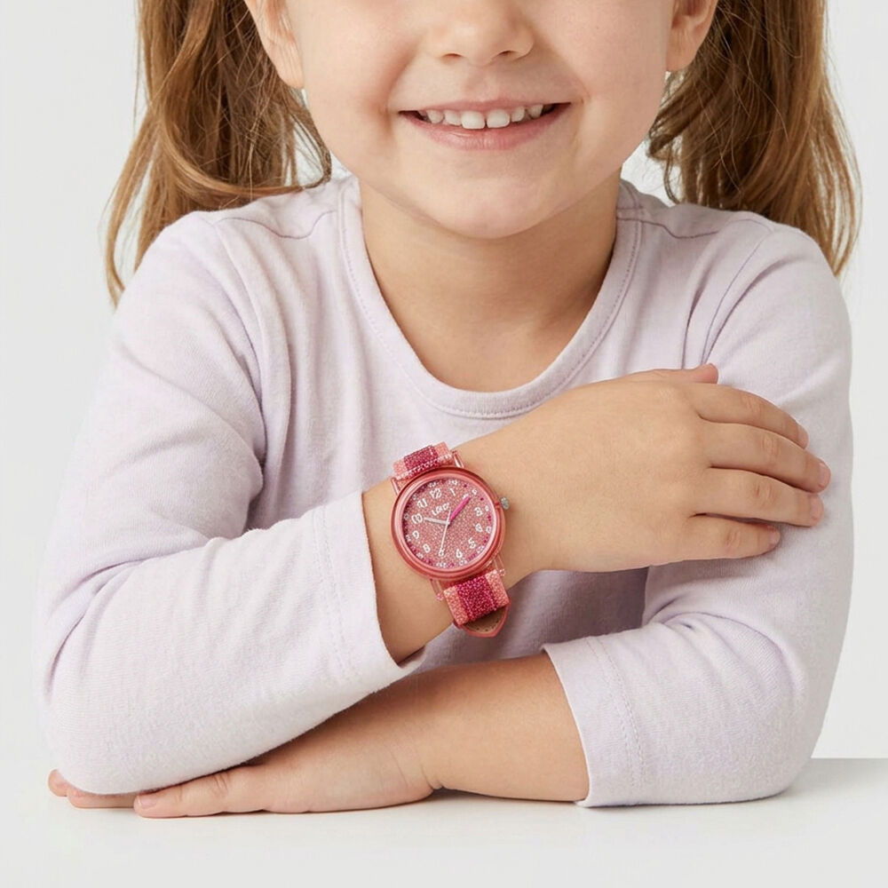 Montre Upp Tikky Rosie Rose - Montres &eacute;tanches Enfant | Marc Orian