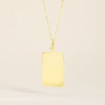 Pendentif Sirona Or Jaune - Bijoux personnalis&eacute;s Unisex | Marc Orian