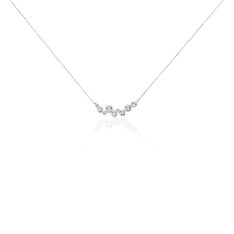 Collier Cristof Argent Oxyde - Sautoirs Femme | Marc Orian
