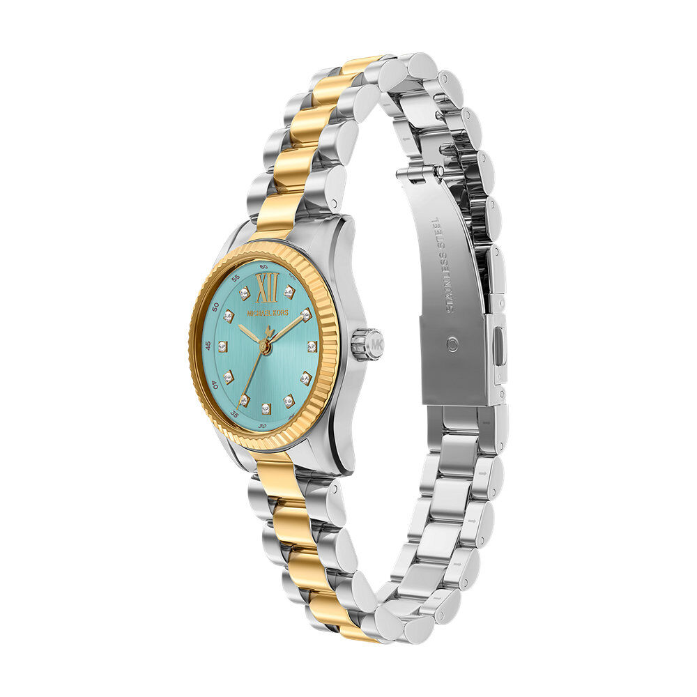 Montre Michael Kors Petite Lexington Turquoise - Montres &eacute;tanches Femme | Marc Orian