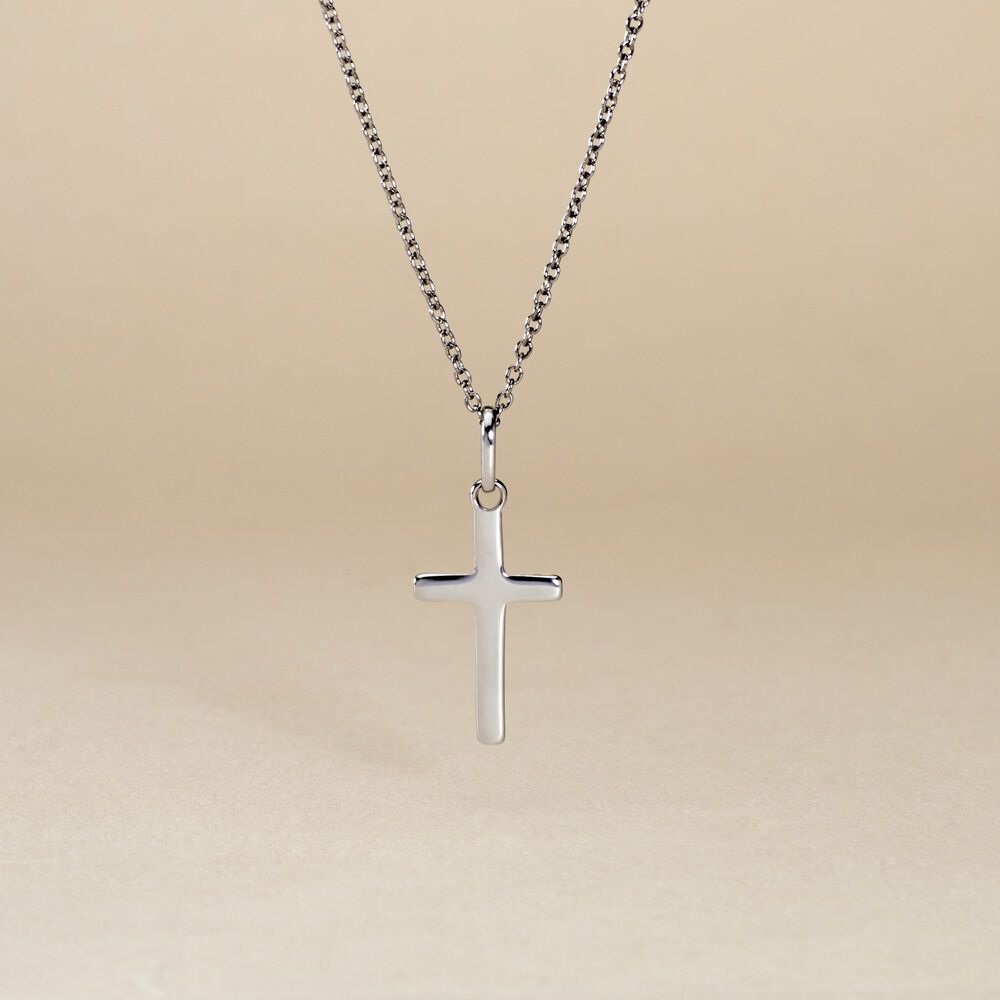 Pendentif Tifene Argent Blanc - Bijoux fantaisie Unisex | Marc Orian