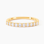 Alliance 1290 Or Jaune Diamant - Alliances duo Femme | Marc Orian