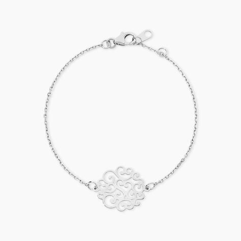 Bracelet Clara Argent Blanc - Bracelets fantaisie Femme | Marc Orian