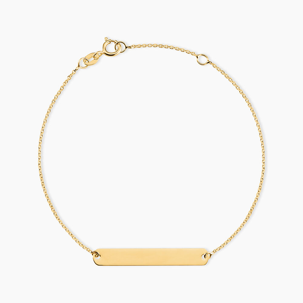 Bracelet Beavis Or Jaune - Bracelets cha&icirc;nes Femme | Marc Orian