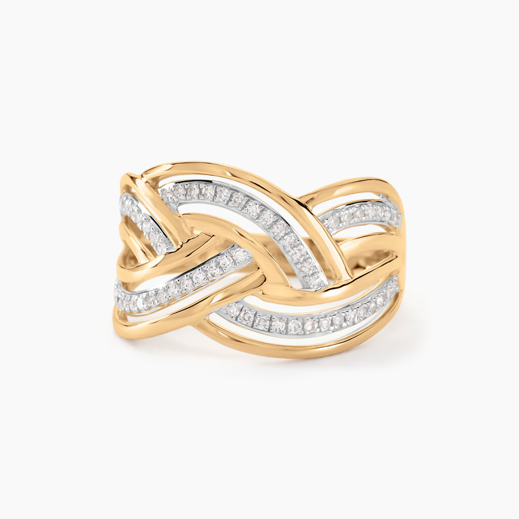 Bague Leopoldine Or Jaune Diamant - Bagues pierres précieuses Femme | Marc Orian