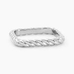 Bague Ocean Argent Blanc - Bijoux fantaisie Femme | Marc Orian