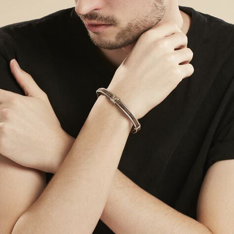 Bracelet Jourdan Egra Acier Bicolore - Bracelets Homme | Marc Orian