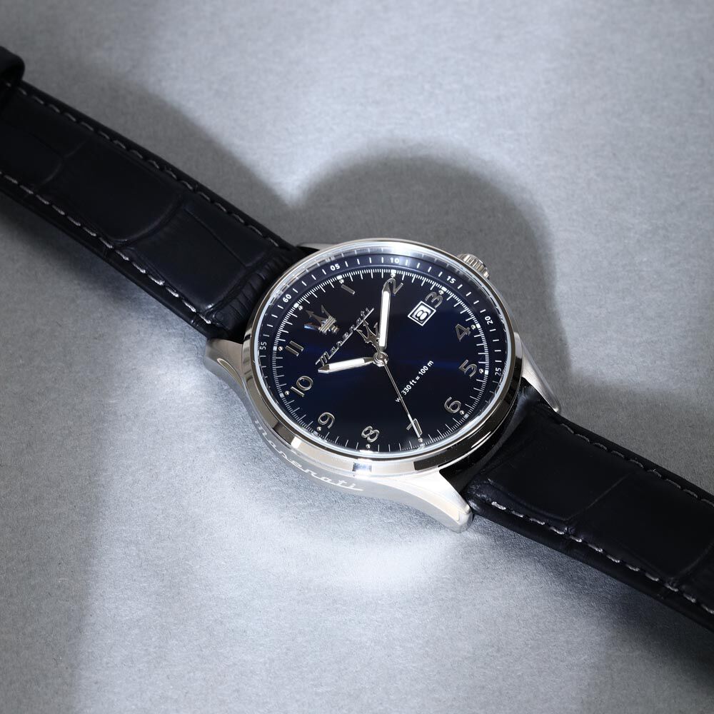Montre Maserati Sorpasso Bleu - Montres &eacute;tanches Homme | Marc Orian