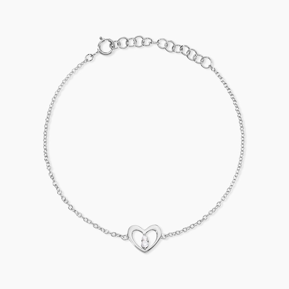 Bracelet Argent Savin Oxydes De Zirconium - Bracelets Medailles Femme | Marc Orian
