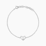 Bracelet Argent Savin Oxydes De Zirconium - Bracelets Medailles Femme | Marc Orian